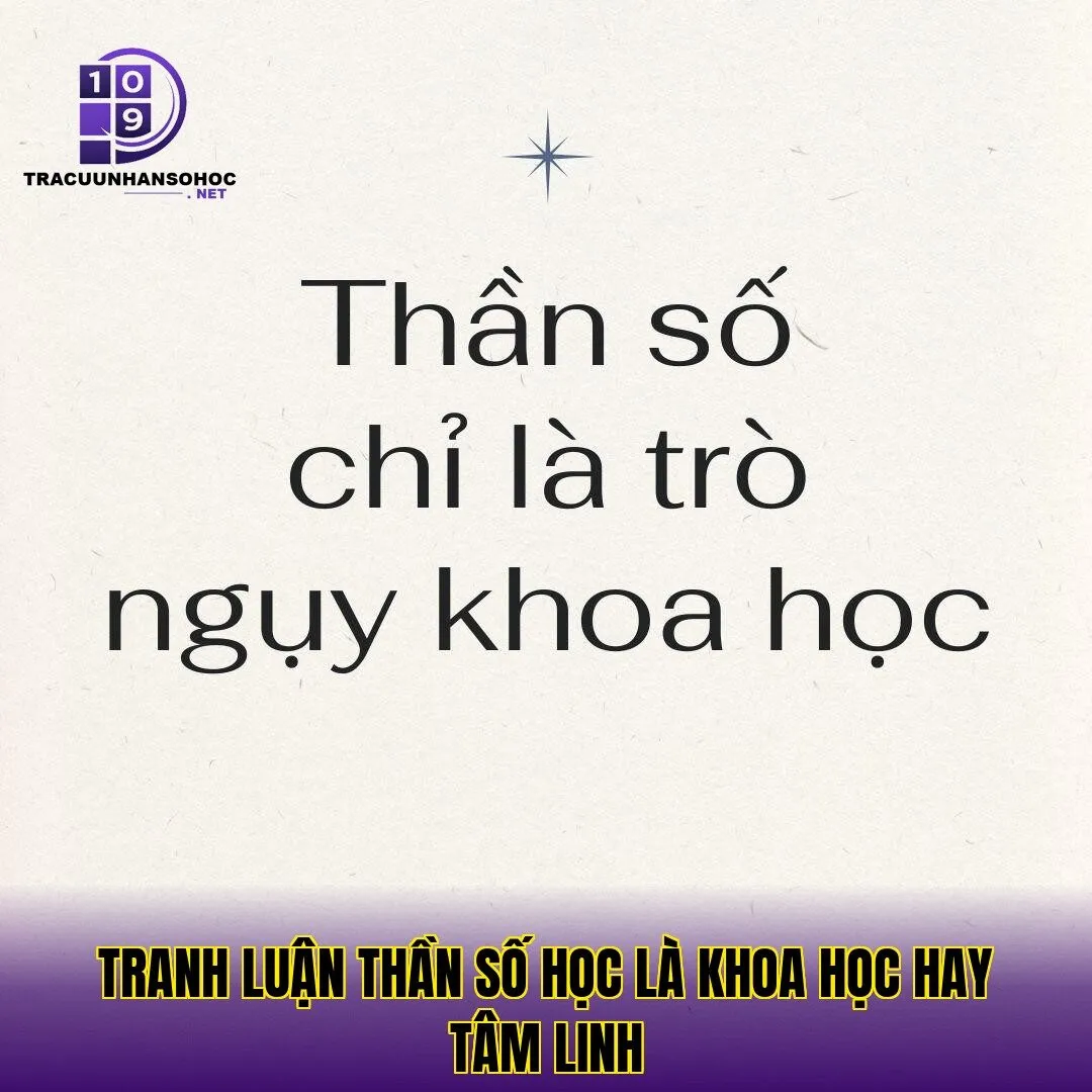 Tranh luận thần số học là khoa học hay tâm linh