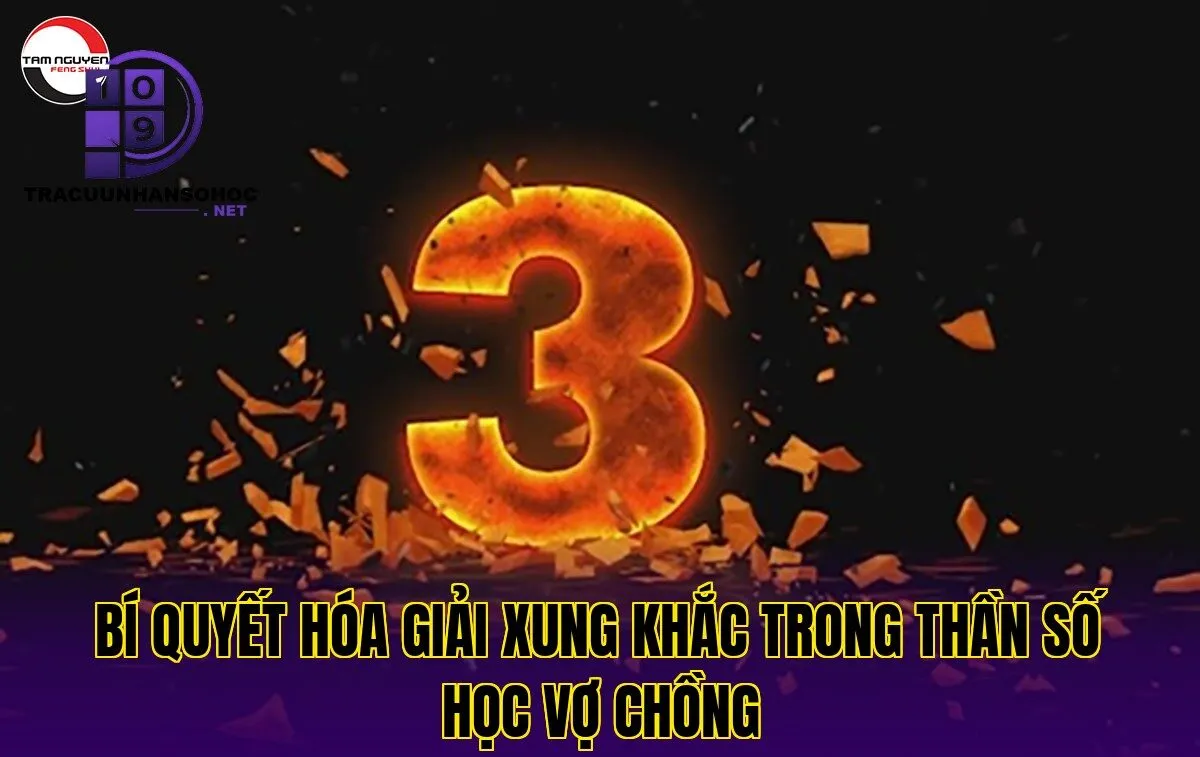 Bí quyết hóa giải xung khắc trong thần số học vợ chồng