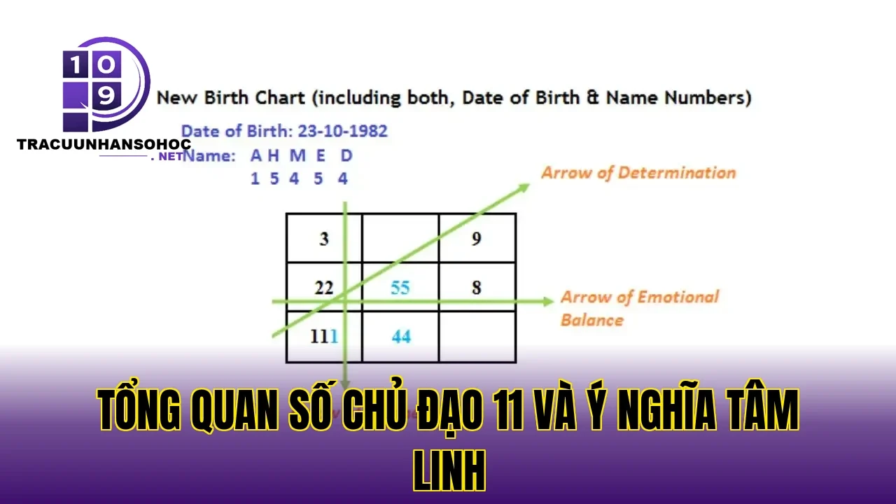 tổng quan số chủ đạo 11 và ý nghĩa tâm linh