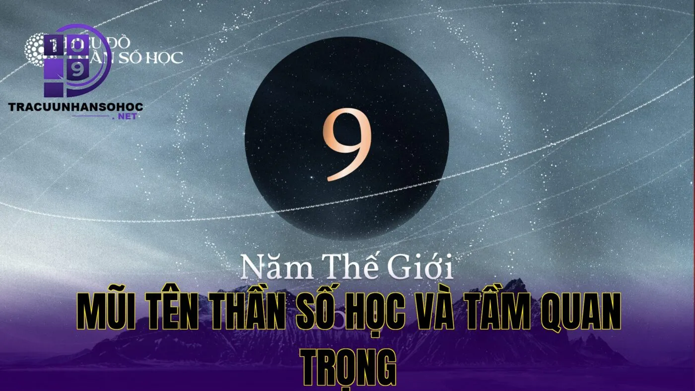mũi tên thần số học và tầm quan trọng