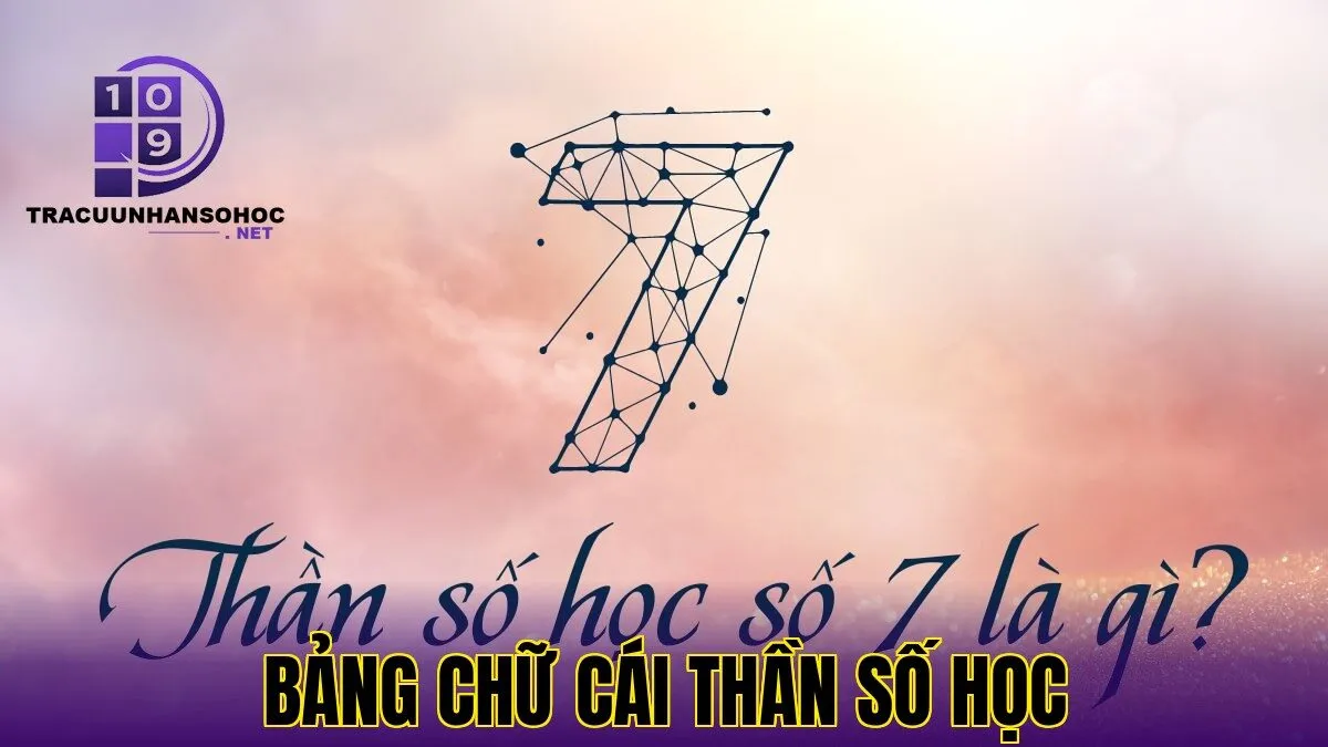 bảng chữ cái thần số học