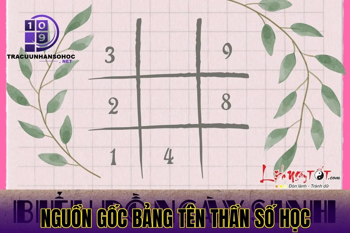 nguồn gốc bảng tên thần số học