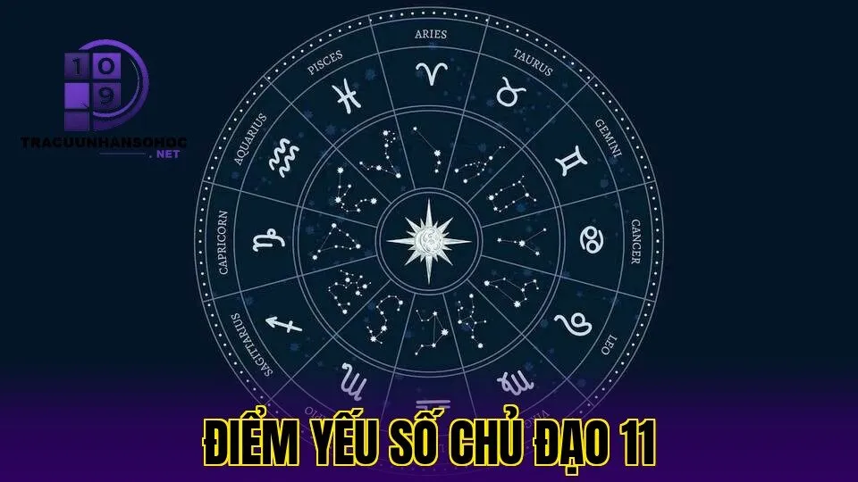 điểm yếu số chủ đạo 11