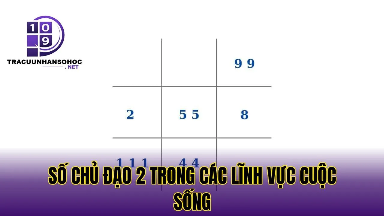 số chủ đạo 2 trong các lĩnh vực cuộc sống