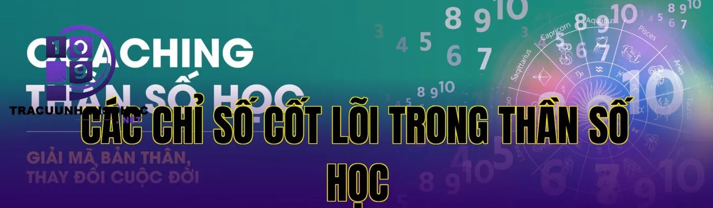 các chỉ số cốt lõi trong thần số học