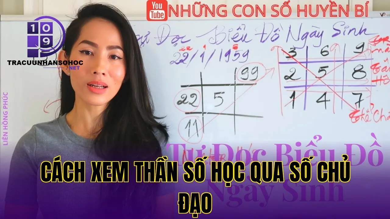 cách xem thần số học qua số chủ đạo