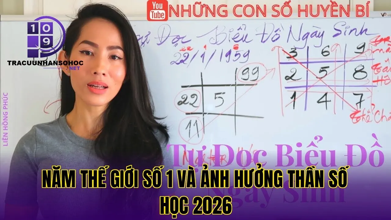 năm thế giới số 1 và ảnh hưởng thần số học 2026