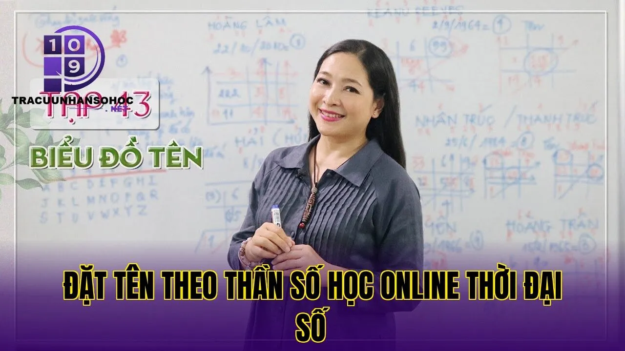 đặt tên theo thần số học online thời đại số
