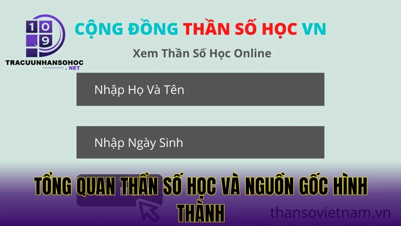 tổng quan thần số học và nguồn gốc hình thành